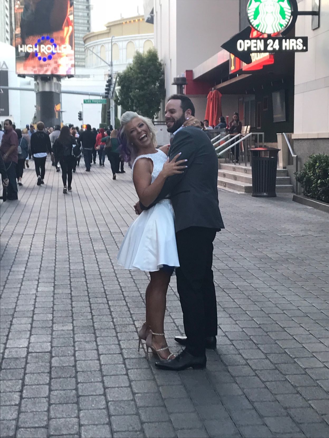 We're married